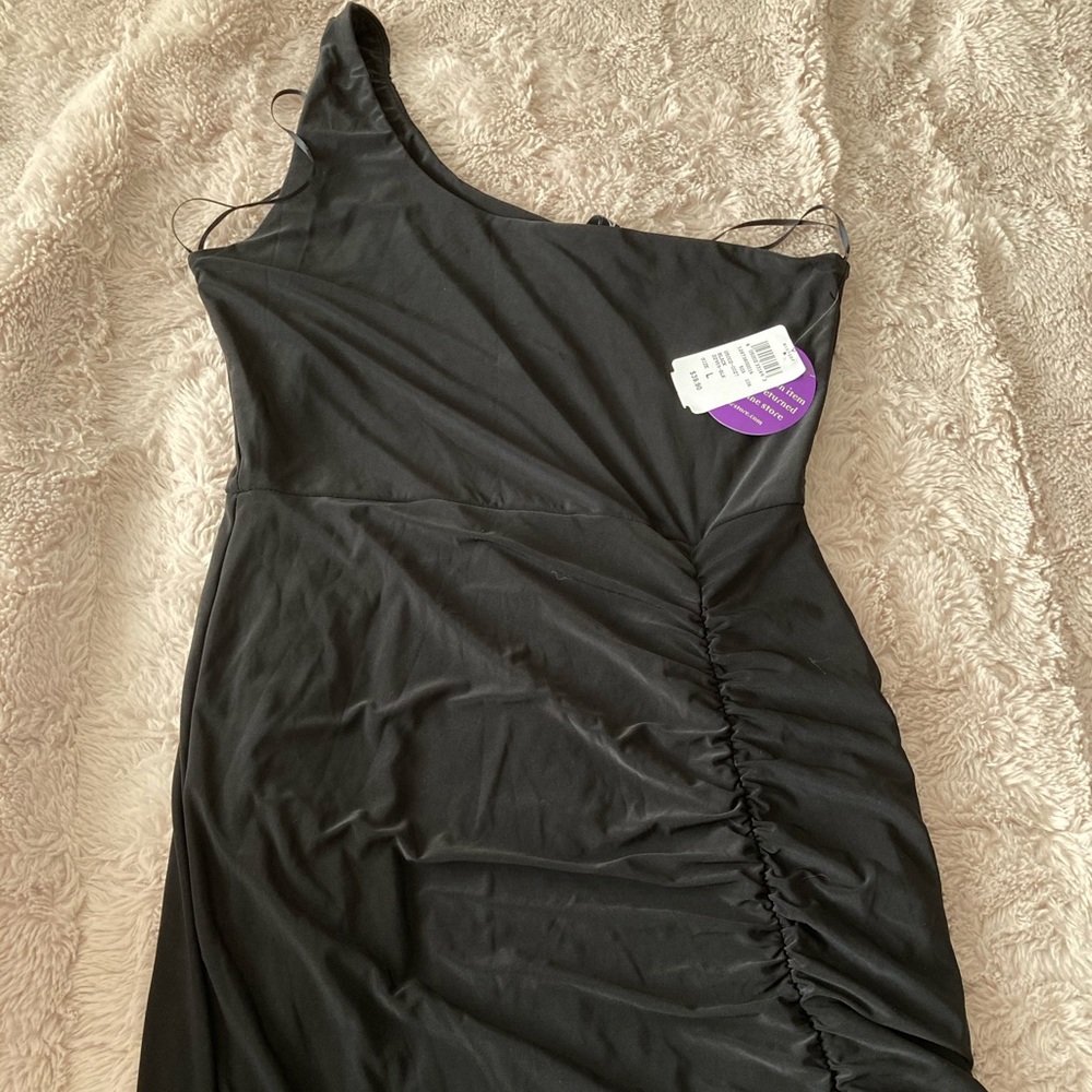 Black formal dress